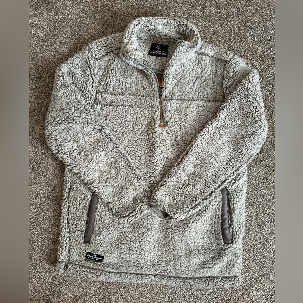 Women simply Southern pull over quarter zip